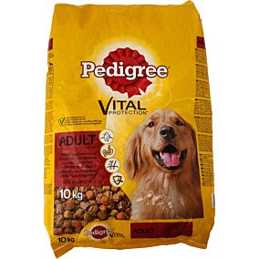Τροφή PEDIGREE σκύλου complete menu με μοσχάρι, κοτόπουλο και γαλοπούλα (10kg)