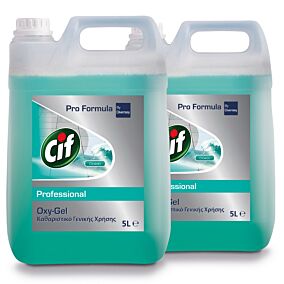 Καθαριστικό CIF Oxy-Gel για το πάτωμα ocean fresh (5lt)