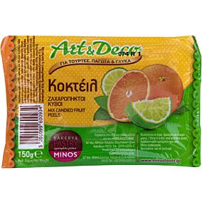Κύβοι MINOS art & deco ζαχαρόπηκτοι κοκτέιλ (150g)