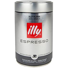Καφές ILLY espresso scuro αλεσμένος (250g)