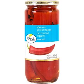 Πιπεριές ROYAL κόκκινες ψητές (350g)