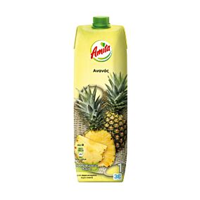 Φυσικός χυμός AMITA ανανά (1lt)