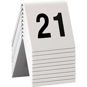 Ταμπελάκι αρίθμησης τραπεζιών SECURIT, 21-30