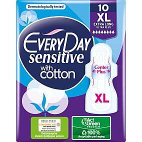 Σερβιέτες EVERYDAY Ultra Plus Extra Long με φτερά (10τεμ.)