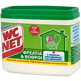Αποφρακτικό WC NET σε κάψουλα για φρεάτια και βόθρους (288g)