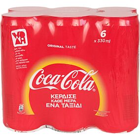 Αναψυκτικό COCA COLA (6x330ml)