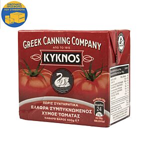 Χυμός τομάτας ΚΥΚΝΟΣ πασσάτα ελαφρώς συμπυκνωμένος 7% (12x500g)