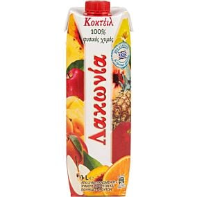 Χυμός ΛΑΚΩΝΙΑ κοκτέιλ 6 φρούτα (1lt)