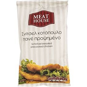 Σνίτσελ κοτόπουλο MEAT HOUSE προψημένο κατεψυγμένο (330g)