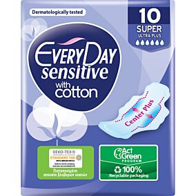 Σερβιέτες EVERYDAY Ultra Plus με φτερά για μεγάλη ροή (10τεμ.)