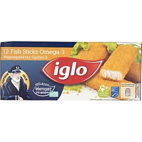 Ψαροκροκέτες IGLO Ω3 κατεψυγμένες (360g)