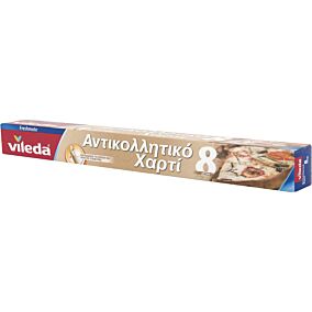 Αντικολλητικό χαρτί VILEDA 8m