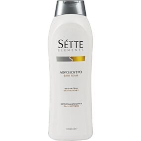 Αφρόλουτρο SETTE ELEMENTS Unisex μέλι και γάλα (1lt)
