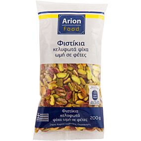 Φυστίκια ARION FOOD κελυφωτά, ψίχα, ωμά σε φέτες (200g)