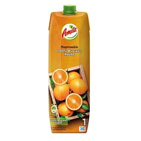 Φυσικός χυμός AMITA πορτοκάλι (1lt)
