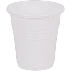 Ποτήρια MELODY TIME πλαστικά PP λευκά 100ml (50τεμ.)