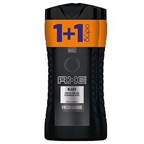Αφρόλουτρο AXE Black 1+1 ΔΩΡΟ (2x400ml)