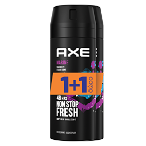 AXE Marine ανδρικό αποσμητικό σώματος σε σπρέι 150ml 1+1 ΔΩΡΟ