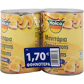 Κονσέρβα HOLCO CULINAIR μανιτάρια κομμένα (2x400g)