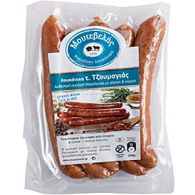 Λουκάνικα ΜΟΥΤΕΒΕΛΗΣ (250g)