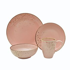LYRIUM μπολ Natura Pink κεραμικό Φ16,7cm