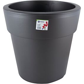 Γλάστρα LINEA χαμηλή 874 μολυβί 40x38cm