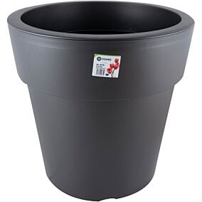 Γλάστρα LINEA χαμηλή 875 μολυβί 45x42cm