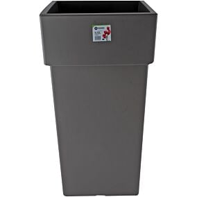 Γλάστρα LINEA 584 γκρι καφέ 33x33x60cm