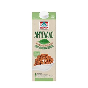 Ρόφημα ΔΕΛΤΑ αμύγδαλο χωρίς ζάχαρη (1lt)