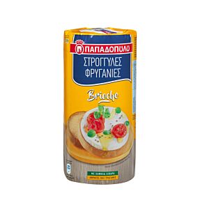 Φρυγανίες ΠΑΠΑΔΟΠΟΥΛΟΥ Brioche στρογγυλλές (125g)