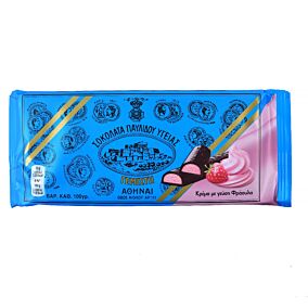 Σοκολάτα ΠΑΥΛΙΔΗΣ υγείας με φράουλα (100g)