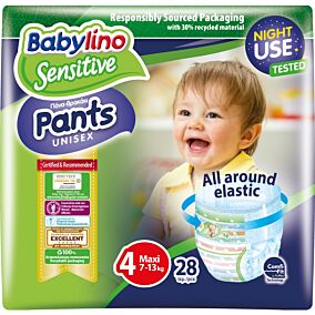 Πάνες BABYLINO Unisex No.4, (28τεμ.)