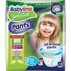 Πάνες BABYLINO Unisex No.7, (21τεμ.)