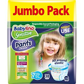 Πάνες BABYLINO Unisex Economy No.7, (38τεμ.)