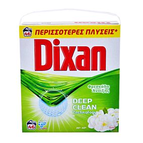 Απορρυπαντικό DIXAN πλυντηρίου ρούχων άνοιξη, σε σκόνη (46μεζ.)