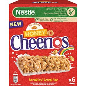 Μπάρες δημητριακών CHEERIOS Honey bars 22g (6τεμ.)