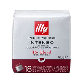 Καφές ILLY iperespresso intenso -0,7€ σε κάψουλες (18τεμ.)