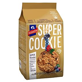 ΑΛΛΑΤΙΝΗ μπισκότο Super Cookie με κράνμπερι, μύρτηλο και σταφύλι 180g
