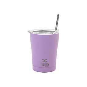 ESTIA κύπελλο καφέ "Save The Aegean" μωβ 350ml