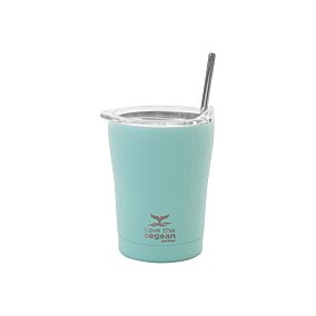 ESTIA κύπελλο καφέ "Save The Aegean" πράσινο 350ml