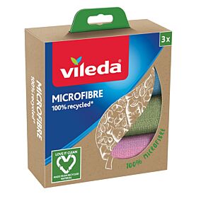 VILEDA πετσέτα μικροϊνών Recycled 3τεμ