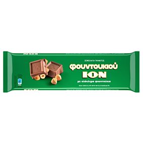 Σοκολάτα ΙΟΝ γάλακτος φουντούκι (270g)