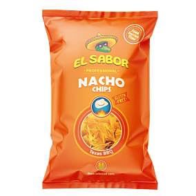Νάτσο τσίπς EL SABOR BBQ (425g)