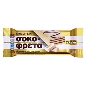 Γκοφρέτα ΙΟΝ σοκοφρέτα λευκή (38g)