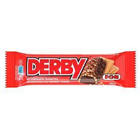 Σοκολάτα DERBY nougat γάλακτος (38g)