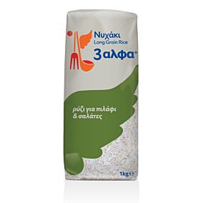3ΑΛΦΑ ρύζι νυχάκι 1kg