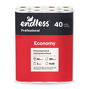 ENDLESS  ρολό Υγείας 2φυλλο Economy 40 ρολά X 65g