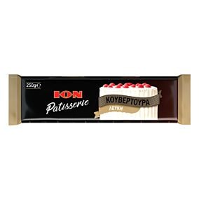 Κουβερτούρα ΙΟΝ Patisserie λευκή (250g)