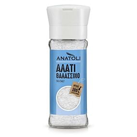 ΑΝΑΤΟΛΗ θαλασσινό αλάτι της μεσογείου (90g)