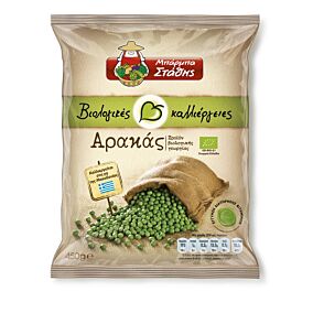 Αρακάς ΜΠΑΡΜΠΑ ΣΤΑΘΗΣ κατεψυγμένος βιολογικό (bio) (450g)